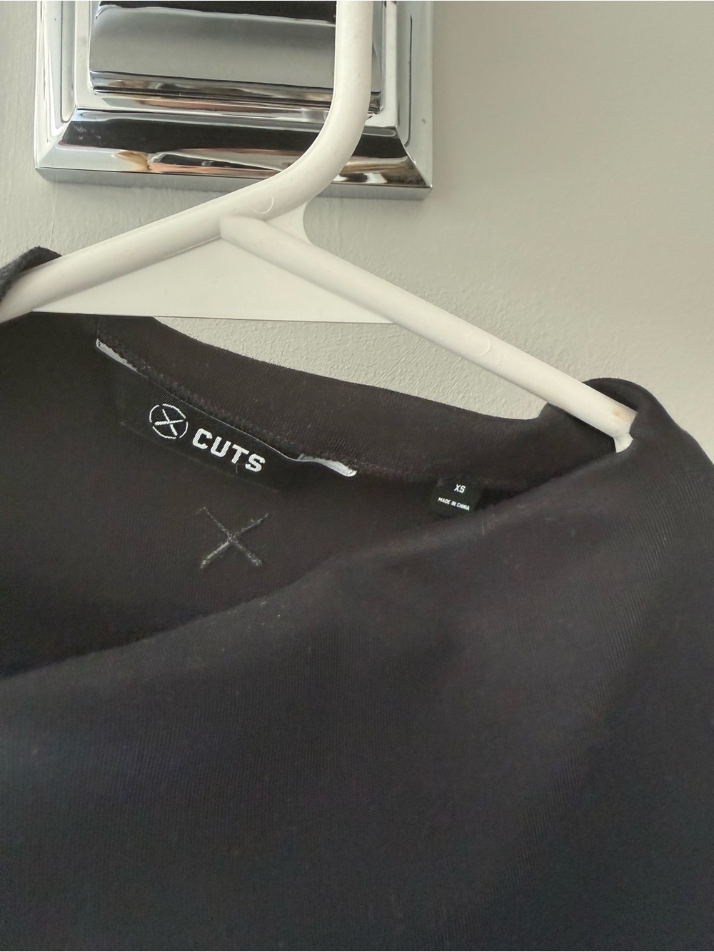 Cuts Black Bodycon Mini Dress, XS - Picture 4 of 5